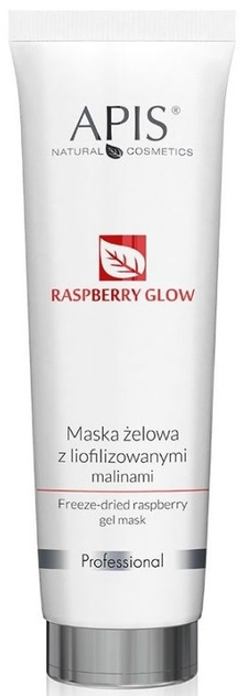 Maska Apis Raspberry Glow Gel z liofilizowanymi malinami żelowa 100 ml (5901810006044) - obraz 1