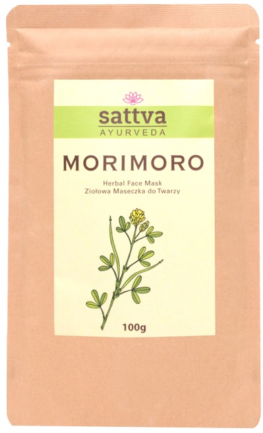 Maska do twarzy Sattva Ayurveda Morimoro Herbal Face ziołowa 100 g (5903794186279) - obraz 1