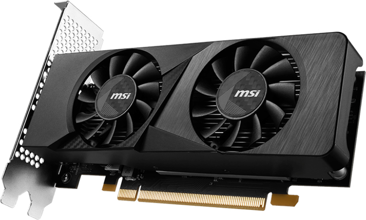 Видеокарта MSI PCI-Ex GeForce RTX 3050 LP OC 6GB GDDR6 (96bit) (1492/14000) (HDMI, DisplayPort) (RTX 3050 LP 6G OC) - изображение 3