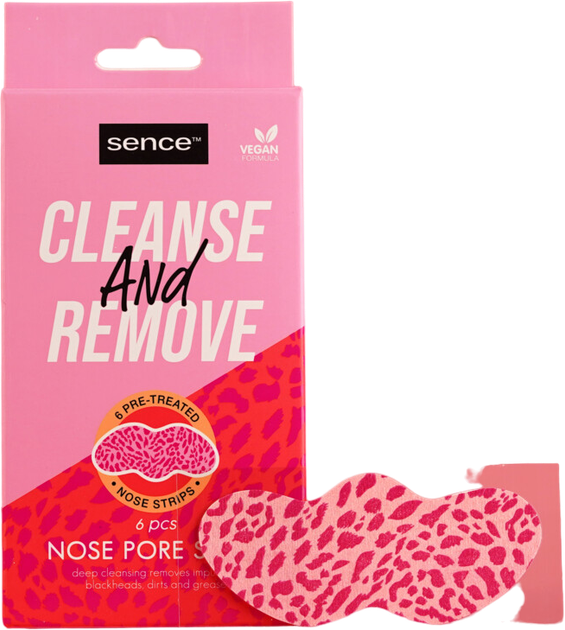 Пластирі Sence Beauty для очищення шкіри носа 6 шт (8720604317411) - зображення 3