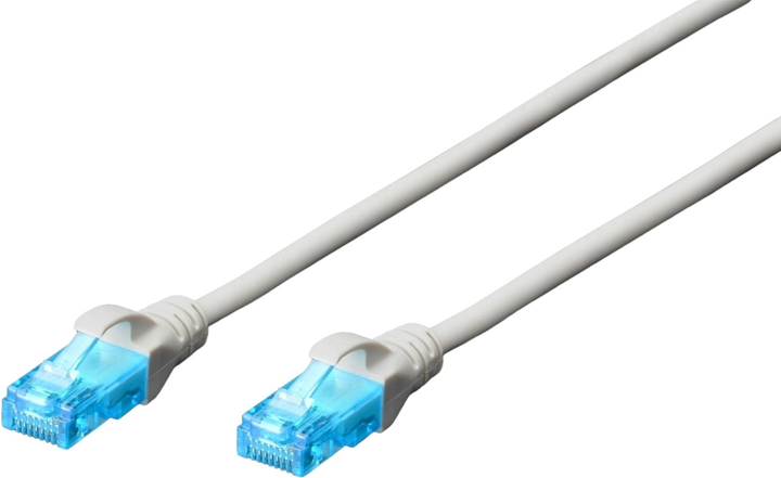 Patchcord Digitus Cat 5e U-UTP 30 m White (DK-1512-300/WH) - obraz 1