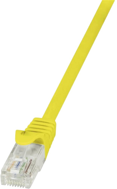 Патч-корд LogiLink EconLine Cat 6 U-UTP 2 м Yellow (CP2057U) - зображення 1