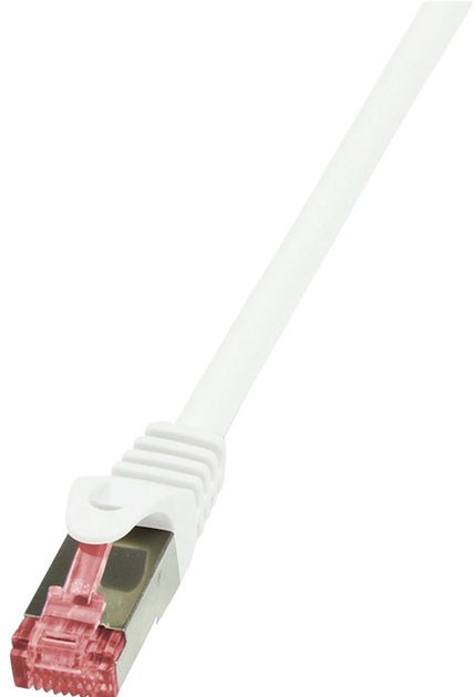 Patchcord LogiLink PrimeLine Cat 6 SFTP 7.5 m White (CQ2081S) - obraz 1