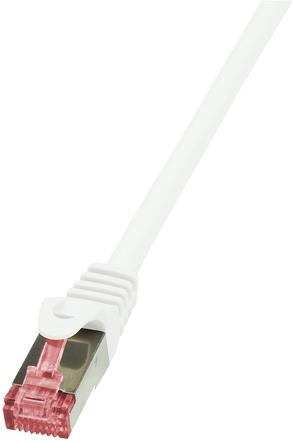 Patchcord LogiLink PrimeLine Cat 6 SFTP 0.25 m White (CQ2011S) - obraz 1