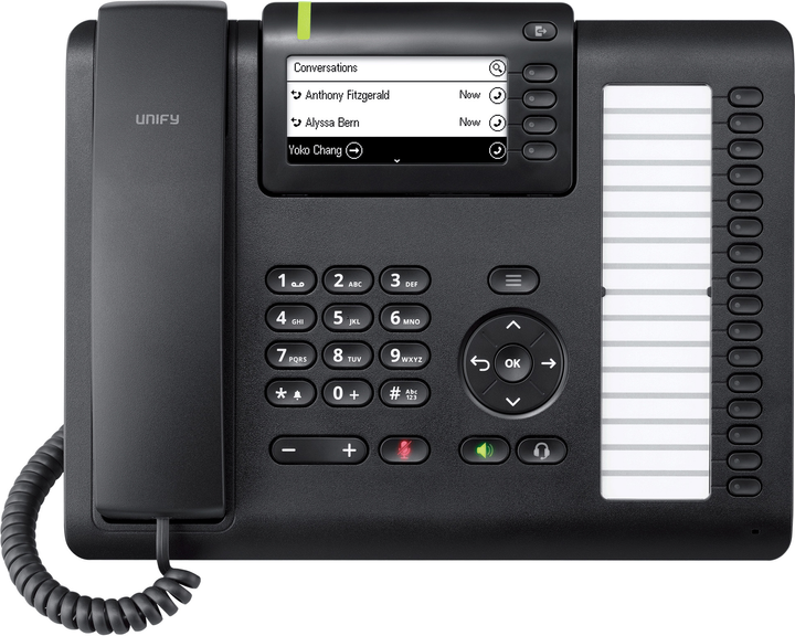 IP-телефон Unify OpenScape Desk Phone CP400 (L30250-F600-C428) - зображення 1