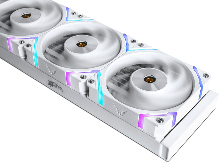 Система рідинного охолодження Valkyrie Syn 360 ARGB White (5298003820168) - зображення 5