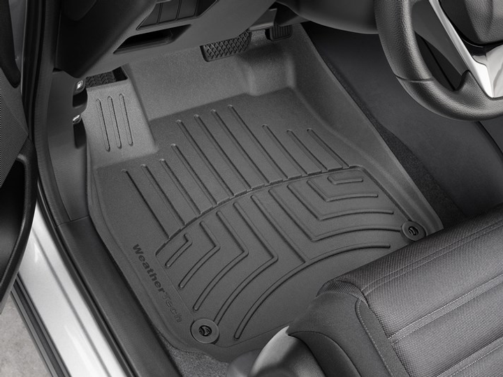 Акція на Комплект автокилимків передніх WeatherTech High Performance Honda CR-V (2017-2022) 2 шт. Чорний від Rozetka