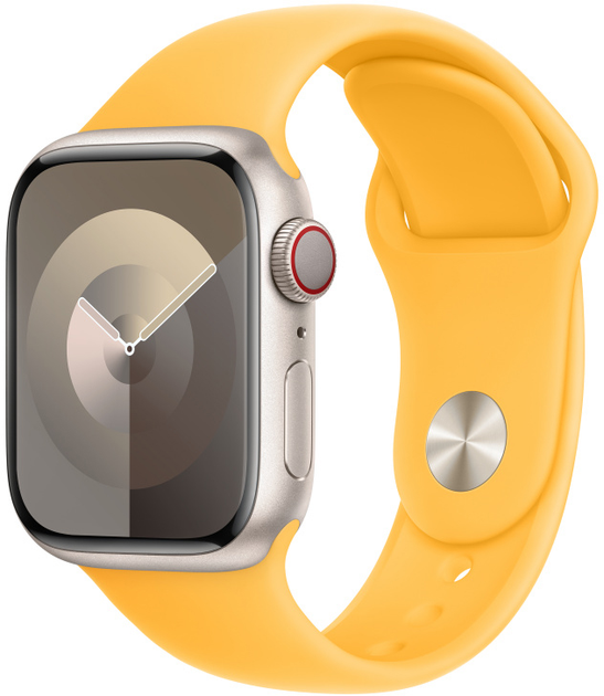Ремінець Apple Sport Band для Apple Watch 38/40/41/42mm M/L Sunshine (MWMQ3ZM/A) - зображення 2