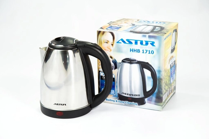 Чайник Astor HHB1710 нержавійка - Фото 3 Чайник Astor HHB1710 нержавійка - изображение 3