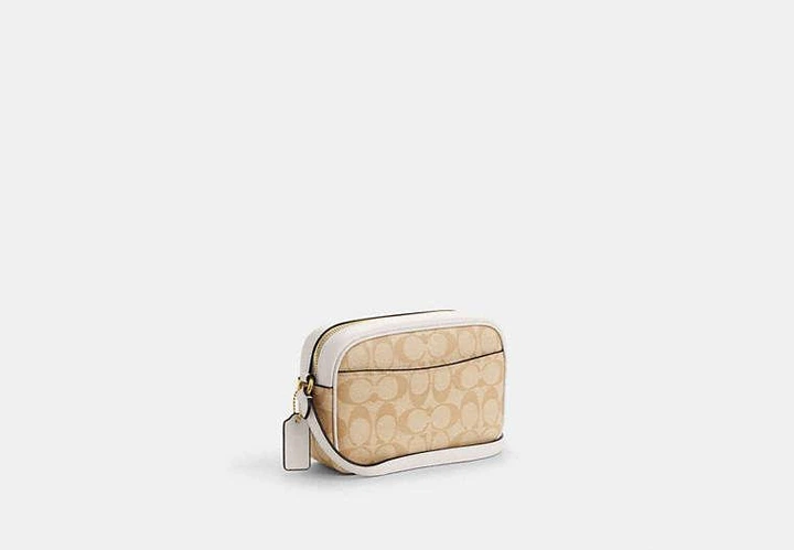 Женская сумка Coach Mini Jamie Camera Bag In Signature Canvas