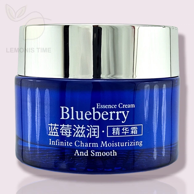 Крем для лица с экстрактом черники Bioaqua Blueberry Wonder Essence Cream 50 мл - изображение 3
