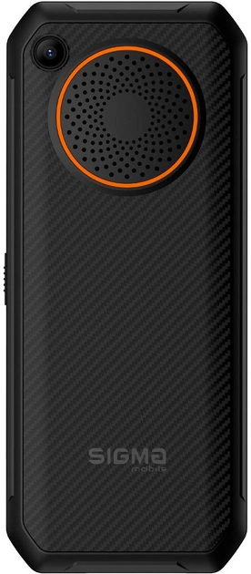 Телефон Sigma mobile X-style 310 Force TYPE-C черно оранжевый - изображение 2
