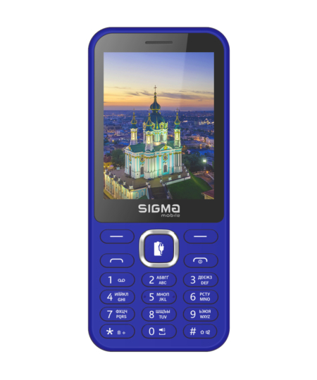 Телефон Sigma mobile X-Style 31 Power Type-C синий - Фото 1 Телефон Sigma mobile X-Style 31 Power Type-C синий - зображення 1