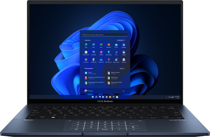 Laptop ASUS Zenbook 14 (UX3402VA-KN161X) Ponder Blue - obraz 1