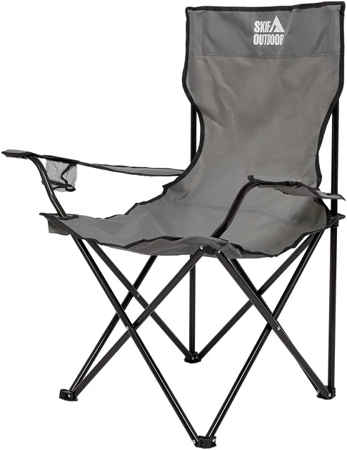 Стілець розкл. Skif Outdoor Comfort Plus:gray (389-03-95) - Фото 2 Стілець розкл. Skif Outdoor Comfort Plus:gray (389-03-95) - зображення 2
