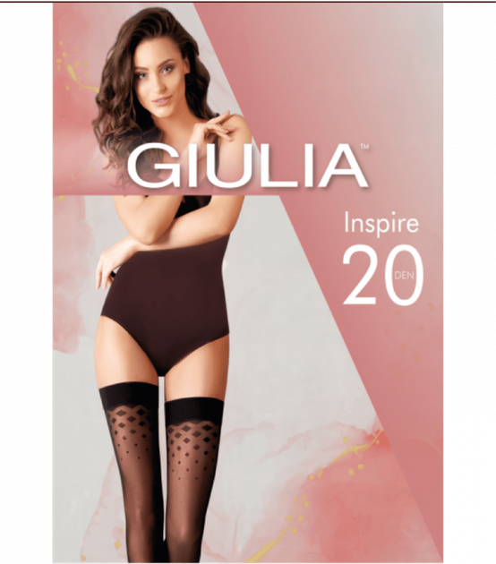 Чулки INSPIRE 20 (2) calze - Giulia - INSPIRE 20 (2) calze - 1/2-XS/S - Nero - Фото 1 Чулки INSPIRE 20 (2) calze - Giulia - INSPIRE 20 (2) calze - 1/2-XS/S - Nero - изображение 1