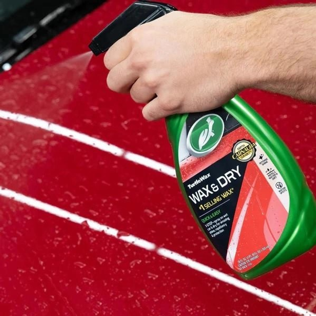 Поліроль для вологого кузова Turtle Wax Wax & Dry 500мл (52795) – фото ...