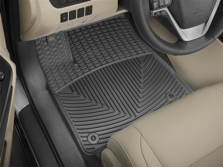 Акція на Коврики автомобільні WeatherTech Всесезонні Toyota Highlander 2014 - 2019 Чорні (W333) від Rozetka