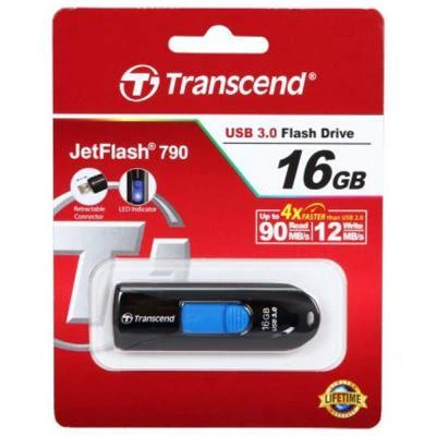 Флешка Transcend 16 GB JetFlash 790 TS16GJF790K - Фото 3 Флешка Transcend 16 GB JetFlash 790 TS16GJF790K - изображение 3