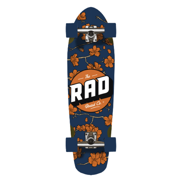 RAD круїзер Cherry Blossom Cruiser Skateboard 32" - Navy (FRD.037519) - Фото 1 RAD круїзер Cherry Blossom Cruiser Skateboard 32" - Navy (FRD.037519) - изображение 1