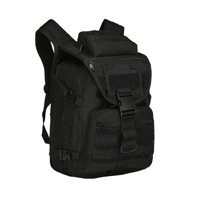 Рюкзак туристичний AOKALI Outdoor A18 Black спортивний - зображення 1