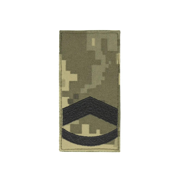 Погон Штаб Сержант на липучці ММ14 - зображення 1