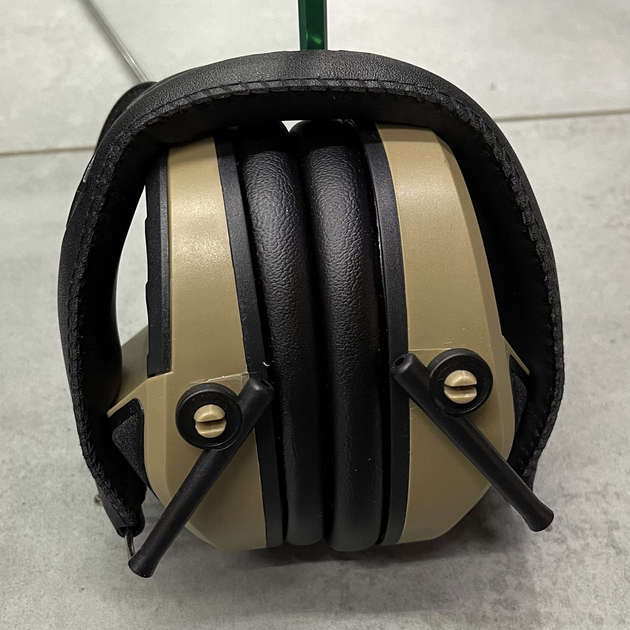Навушники тактичні Earmor M30, активні, NRR 24, колір – Койот, активні навушники військові - зображення 2