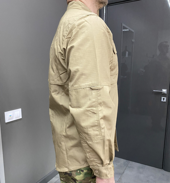 Армейская рубашка Yakeda Койот XL - изображение 2