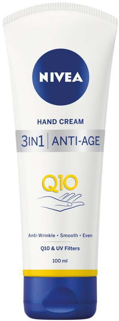 Крем для рук Nivea 3 in 1 Anti-Age Hand Cream проти зморшок 100 мл (9005800325934) - зображення 1