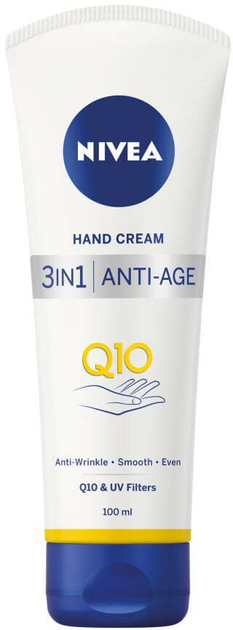 Krem do rąk Nivea 3 in 1 Anti-Age Hand Cream przeciwzmarszczkowy 100 ml (9005800325934) - obraz 1