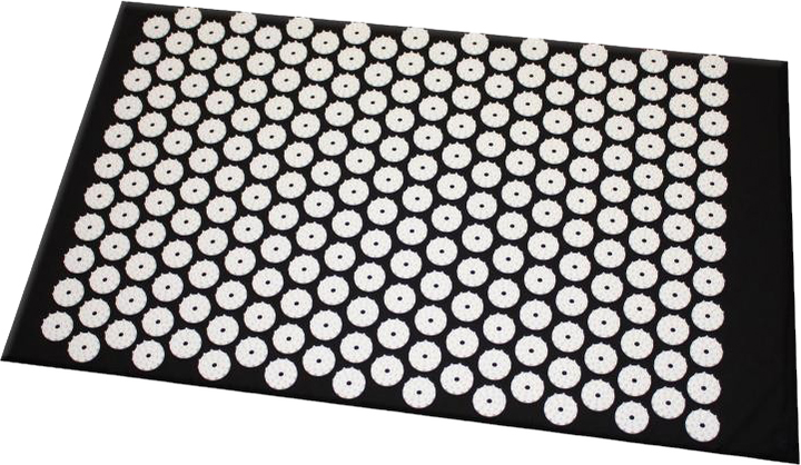 Килимок акупунктурний Shanti Acupressure Carpet / Nail mat 65 x 41 см Чорний (4260135969863) - зображення 1