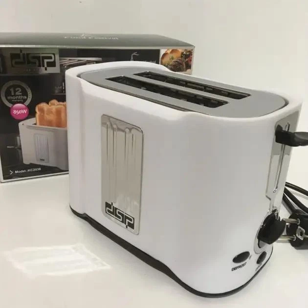 Тостер DSP KC-2038 850 Вт Белый - изображение 3