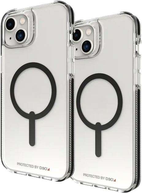 Etui plecki Gear4 Santa Cruz Snap MagSafe do Apple iPhone 14 Plus Black (702010120) - obraz 1