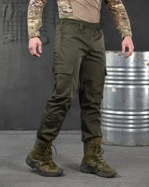 Тактические мужские штаны весна/лето L олива (85663) - изображение 2