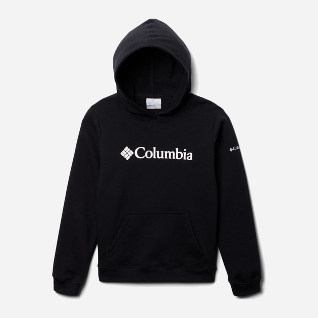 Підліткове тепле худі для хлопчика Columbia Trek Hoodie 1989831009 140-146 см Чорне (195980455695) - зображення 1