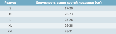 Бандаж на голеностоп еластичний ГС-1 Реабілітімед розмір M колір чорний - зображення 2
