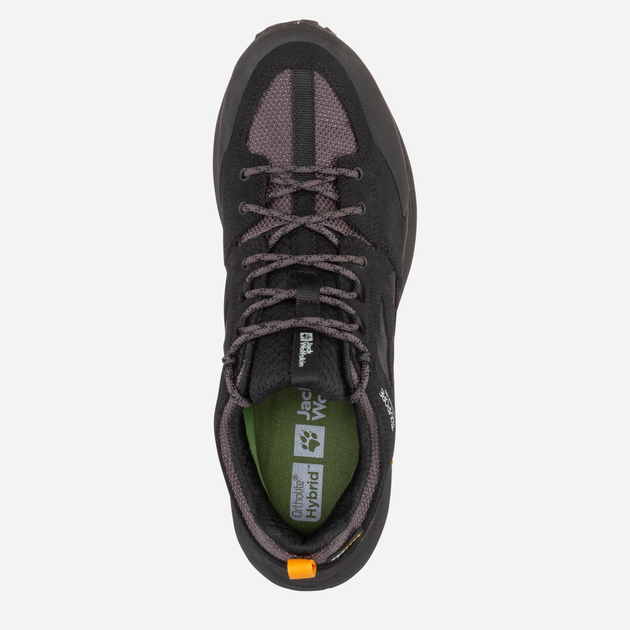 Buty trekkingowe męskie z membraną Jack Wolfskin Terraquest Texapore Low M 4056401-6000 46 (11,5UK) Czarne (4064993722529) - obraz 5