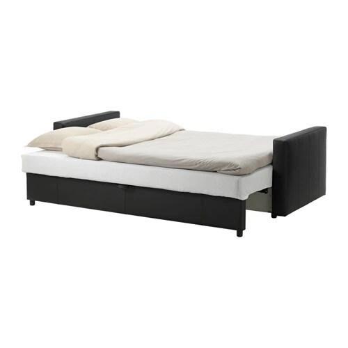 3-місний диван-ліжко IKEA FRIHETEN ФРІХЕТЕН, Бомстад чорний, 203.411.35 - изображение 10