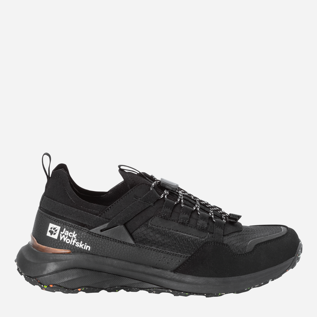 Buty sportowe męskie do kostki Jack Wolfskin Dromoventure Athletic Low M 4057011-6000 43 (9UK) Czarne (4064993731774) - obraz 1