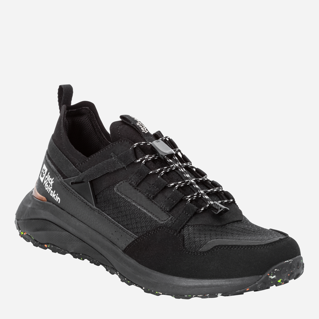 Чоловічі кросівки Jack Wolfskin Dromoventure Athletic Low M 4057011-6000 44,5 (10UK) Чорні (4064993731798) - зображення 4