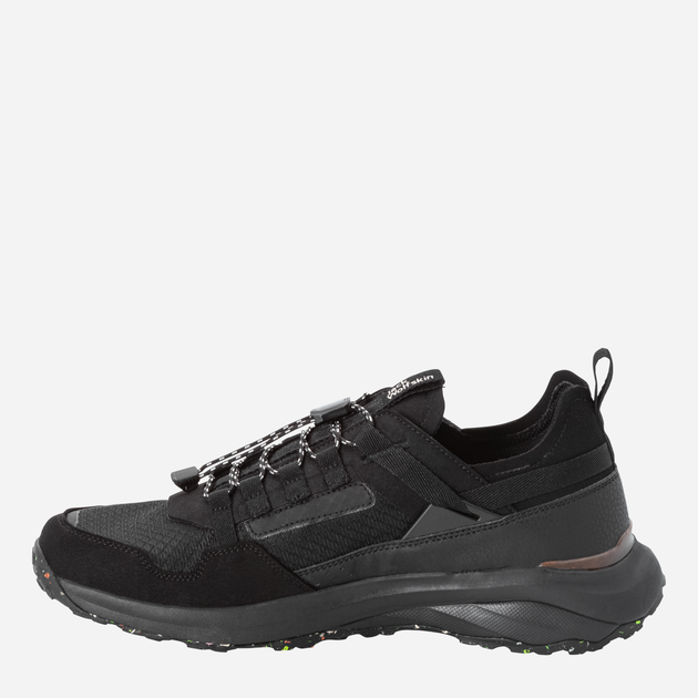 Чоловічі кросівки Jack Wolfskin Dromoventure Athletic Low M 4057011-6000 45,5 (11UK) Чорні (4064993731811) - зображення 6