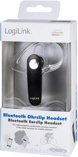 Bluetooth гарнітура LogiLink EDR 2 (4052792048872) - зображення 6