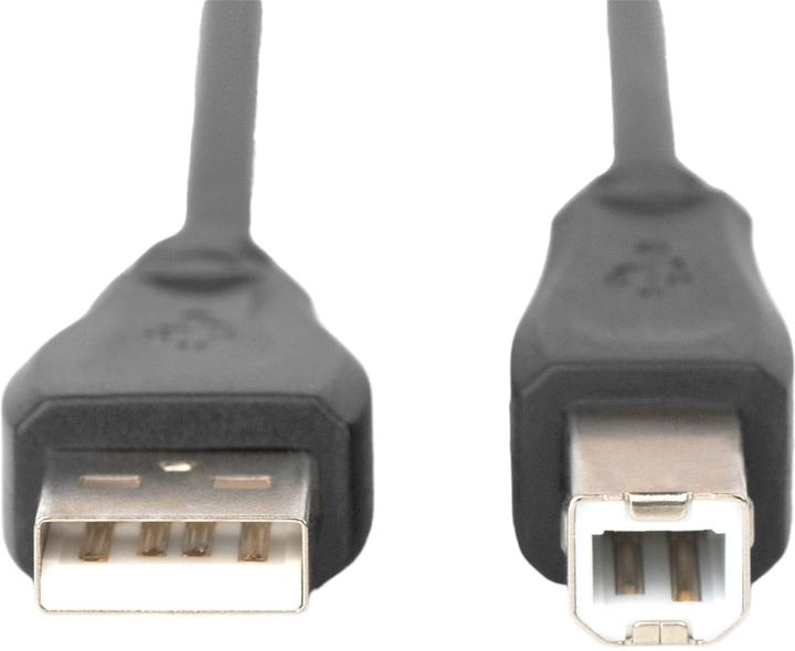 Kabel Assmann USB Type-A - USB Type-B 5 m Black (AK-300105-050-S) - obraz 1