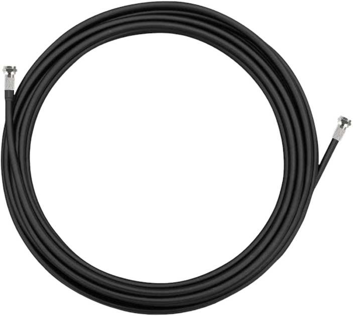 Kabel Gembird F-connectors 1.5 m Black (CCV-RG6-1.5 m) - obraz 1