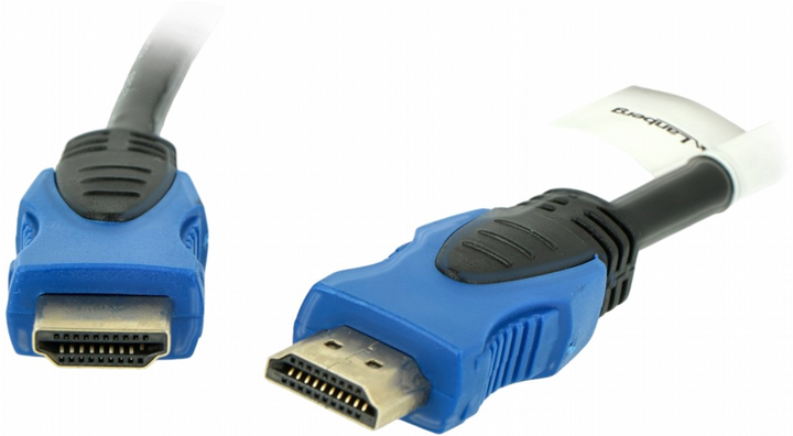 Kabel Lanberg HDMI M/M 4.5 m Black (CA-HDMI-20CU-0045-BK) - obraz 1