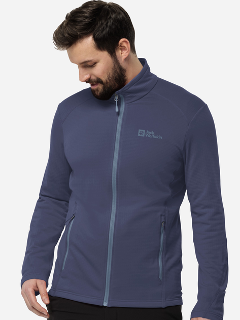 Спортивная кофта флисовая мужская Jack Wolfskin Kolbenberg Fz M 1710521 ...