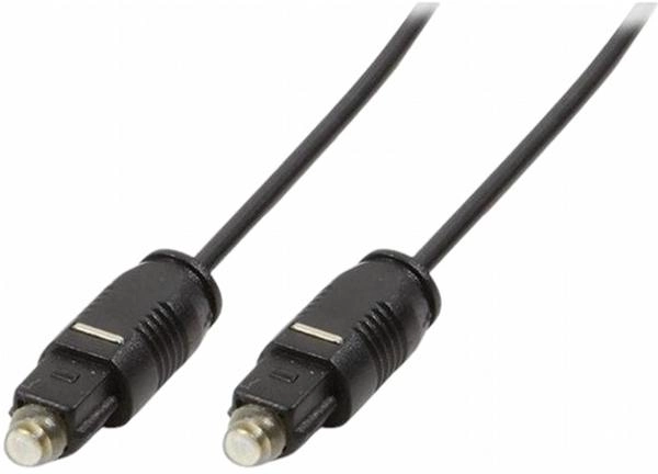 Kabel optyczny Logilink Toslink 2 m Black (4052792006490) - obraz 1