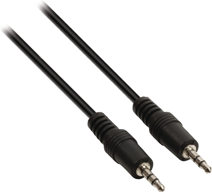 Kabel Logilink Mini Jack 3.5 mm - Mini Jack 3.5 mm 10 m Black (4052792008876) - obraz 1