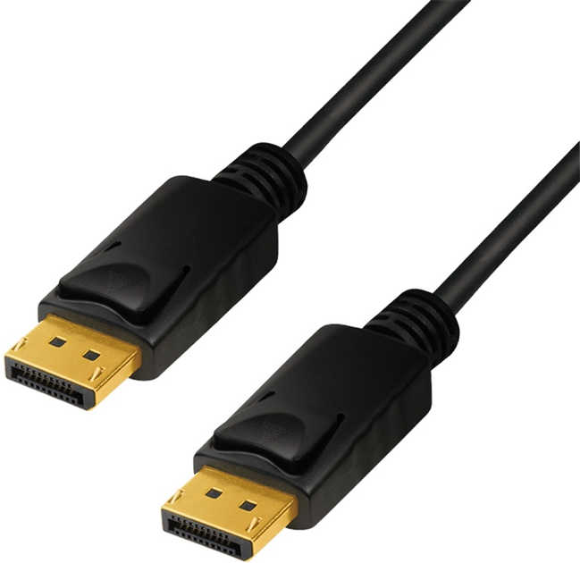 Кабель Logilink DisplayPort - DisplayPort 2 м Black (4052792051902) - зображення 1