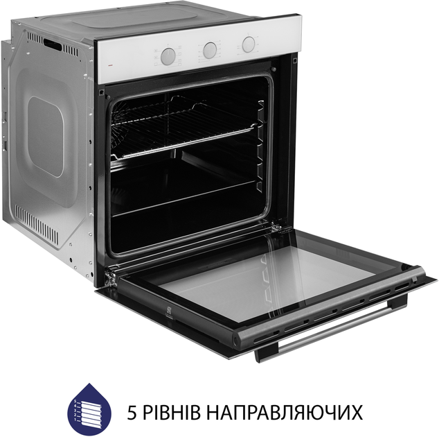 Духова шафа електрична Minola EO 675 WH - зображення 9